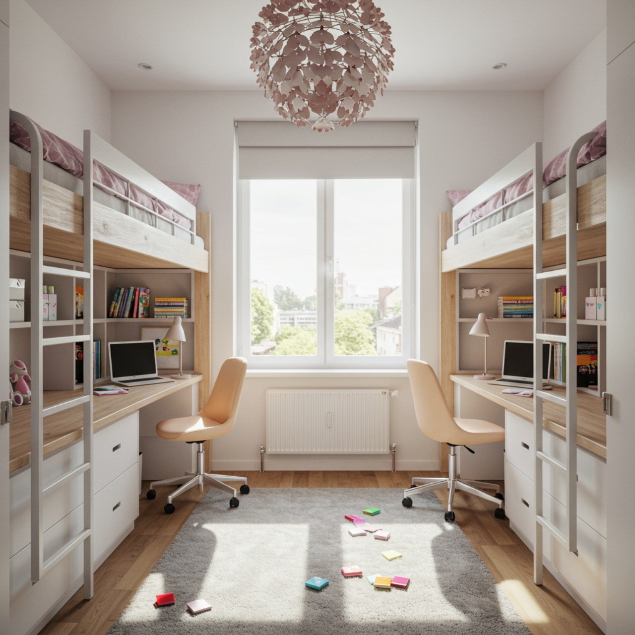 Mengatur Kamar Tidur untuk Dua Anak agar Tetap Nyaman